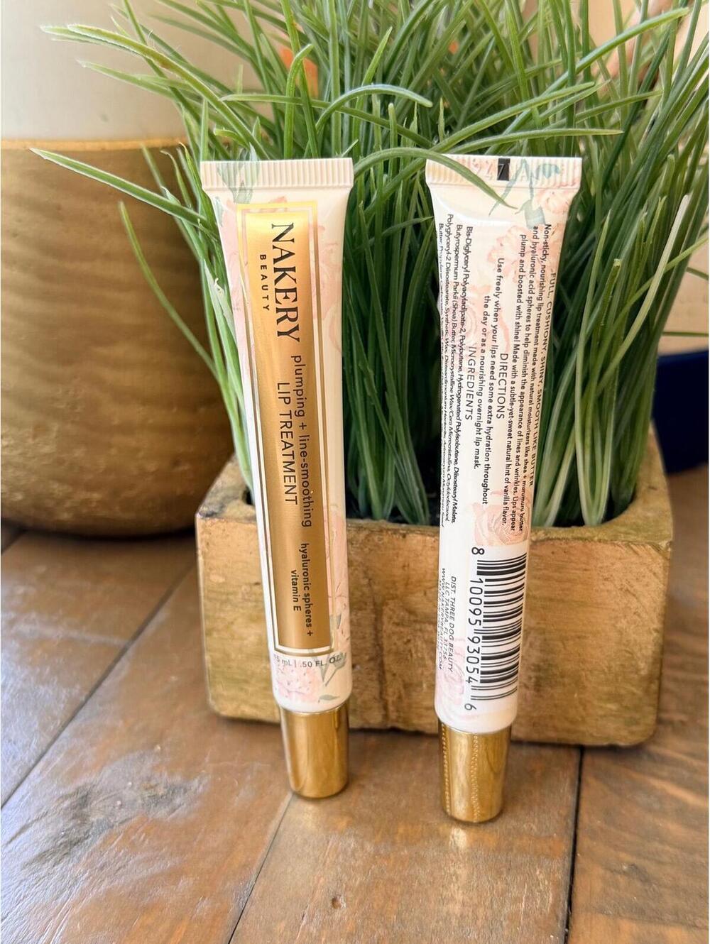 2 x Nakery Beauty Plumping & Line-Smoothing Lip Treatment